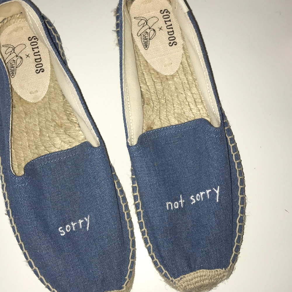“Sorry Not Sorry” Flat Shoes